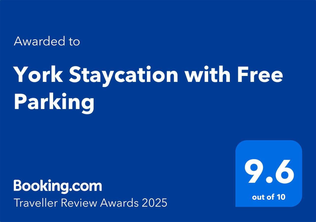 York Staycation With Free Parking Екстериор снимка